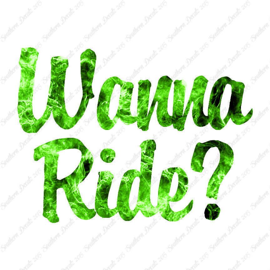 Wanna Ride ?
