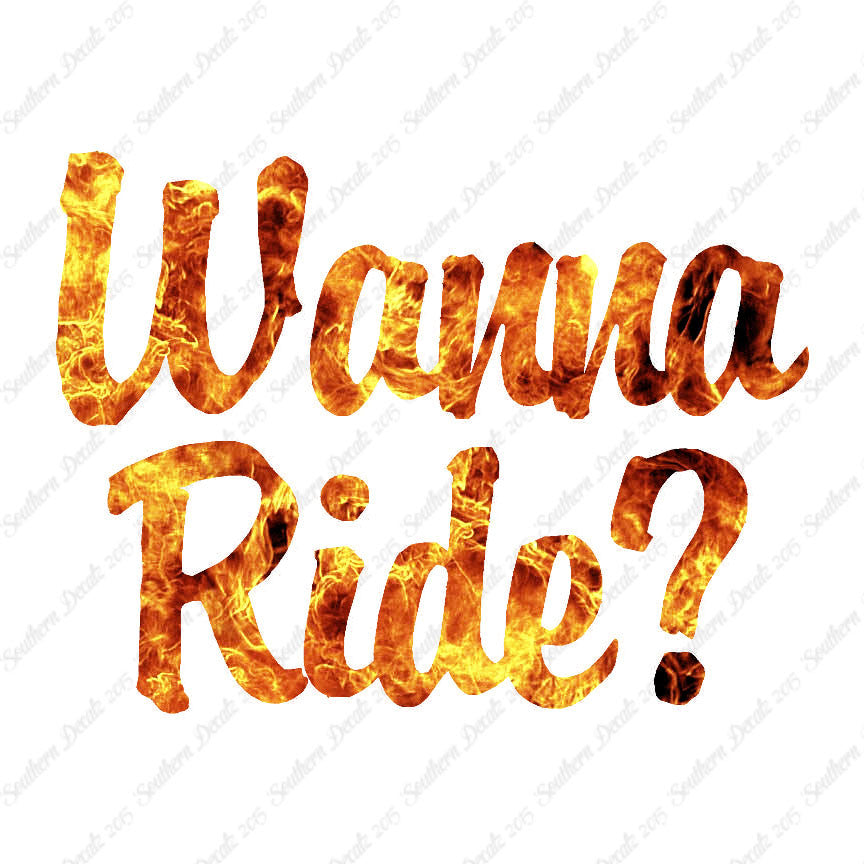 Wanna Ride ?
