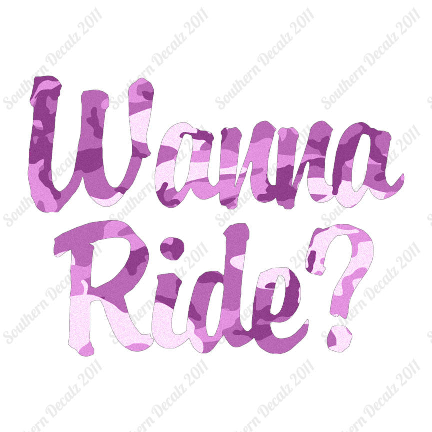 Wanna Ride ?
