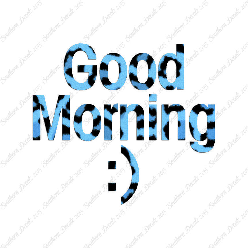 Good Morning