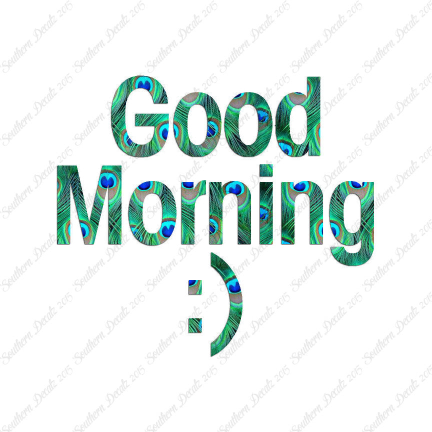 Good Morning