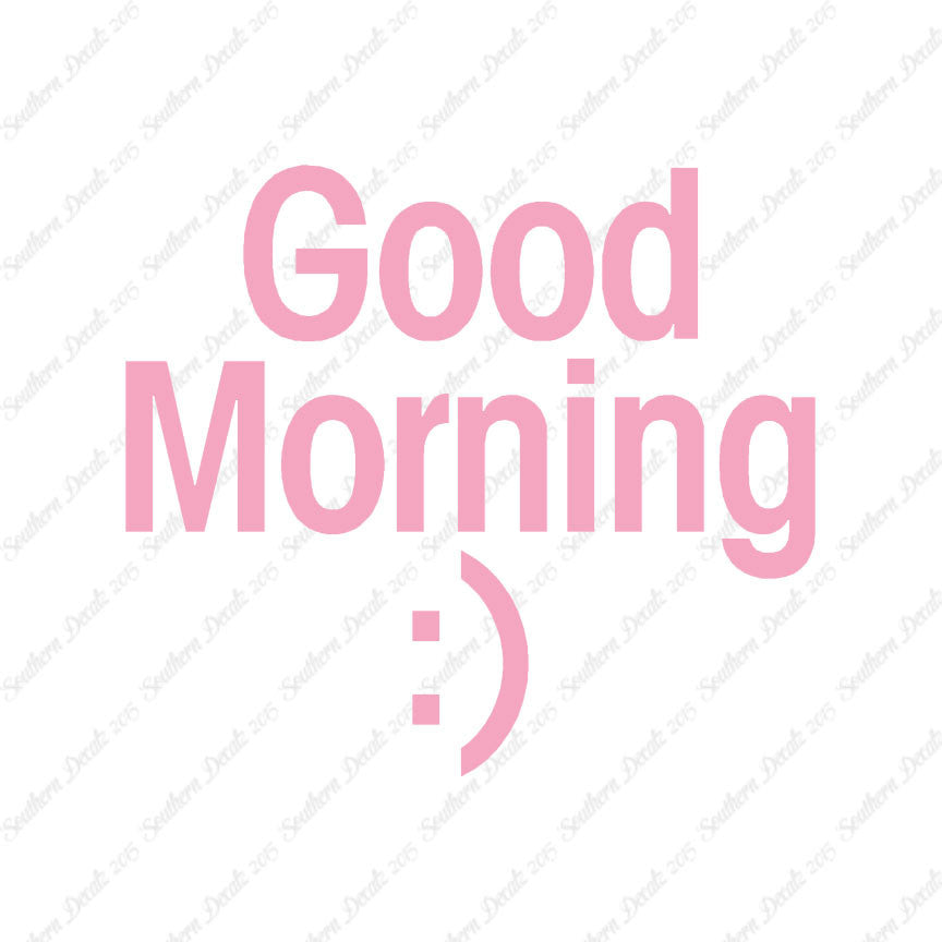 Good Morning