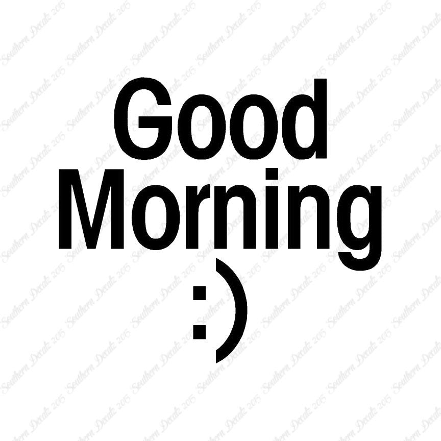 Good Morning