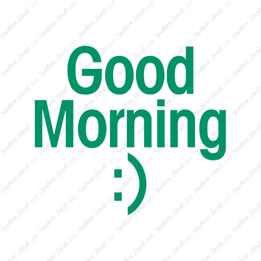 Good Morning