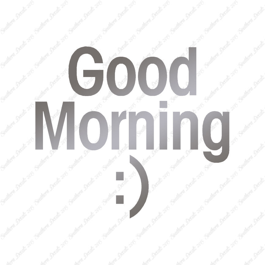 Good Morning