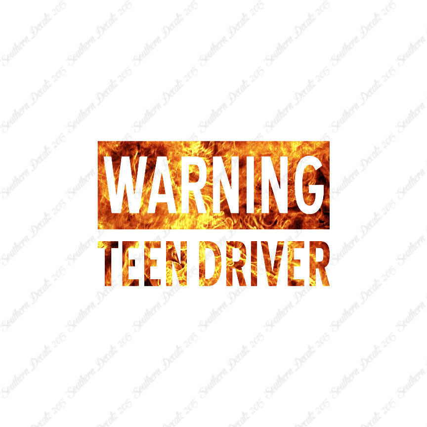 Warning Teen Driver