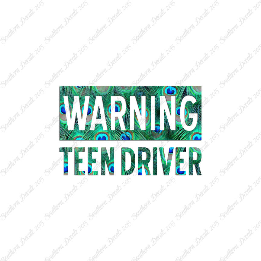 Warning Teen Driver