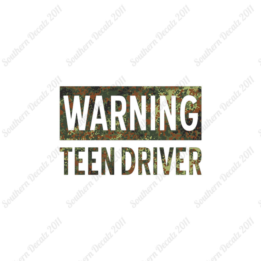Warning Teen Driver