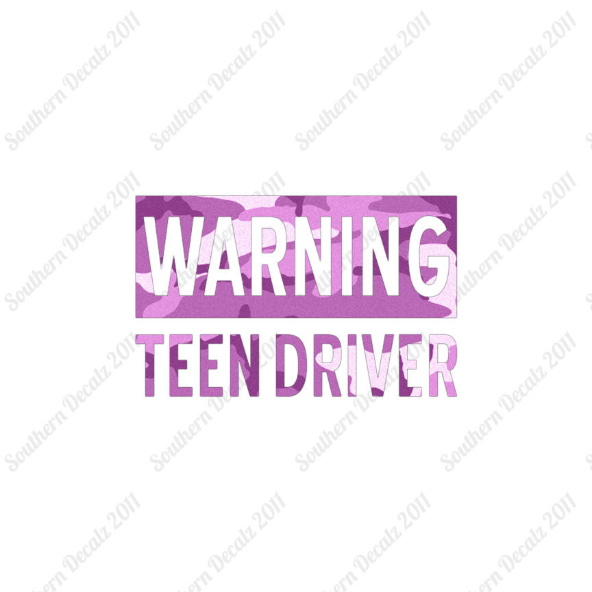 Warning Teen Driver