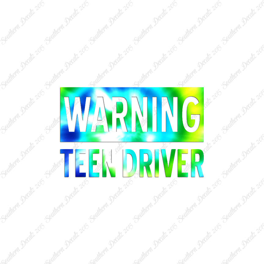 Warning Teen Driver