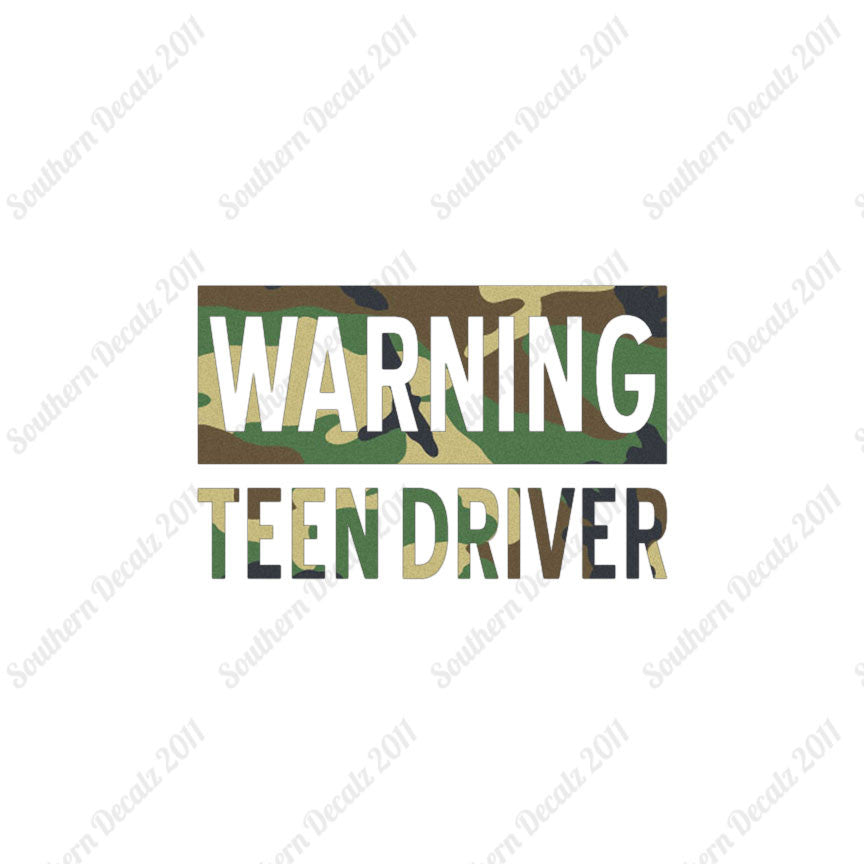 Warning Teen Driver