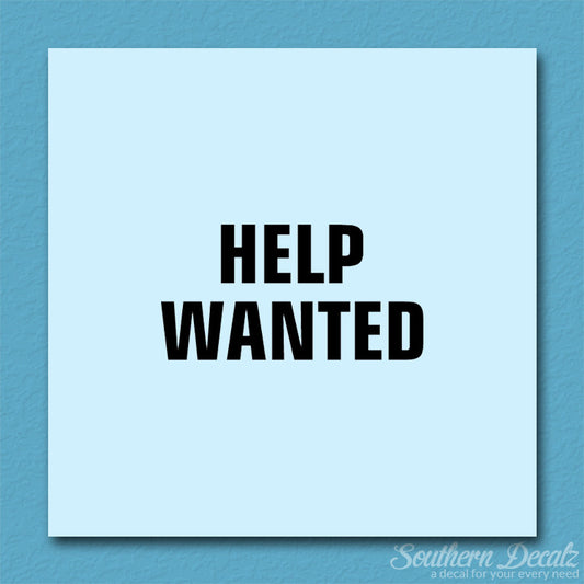 Help Wanted