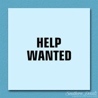Help Wanted