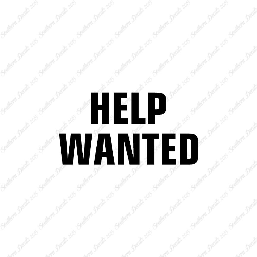 Help Wanted