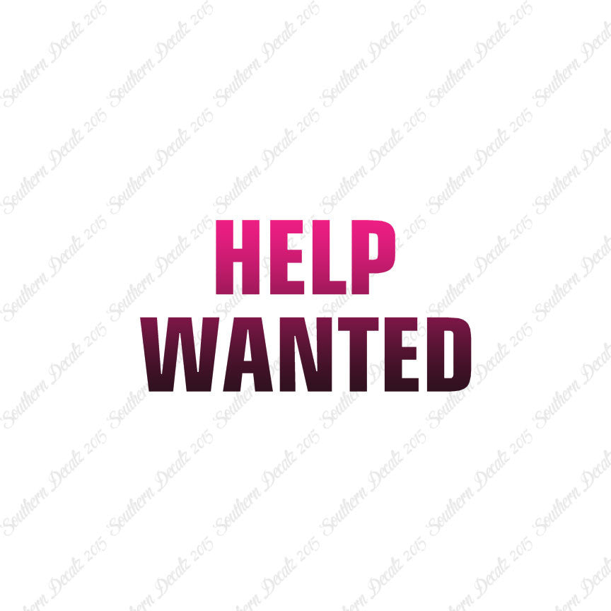 Help Wanted
