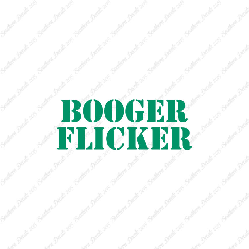 Booger Flicker
