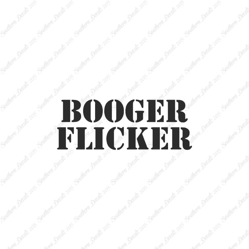 Booger Flicker