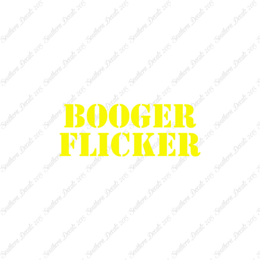 Booger Flicker