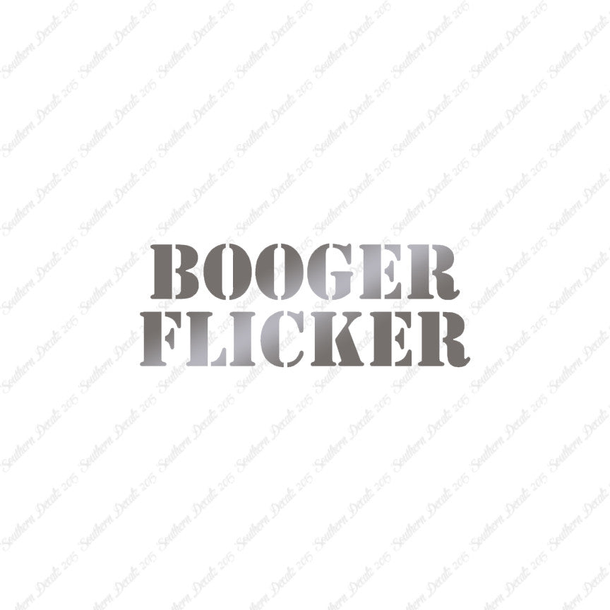 Booger Flicker