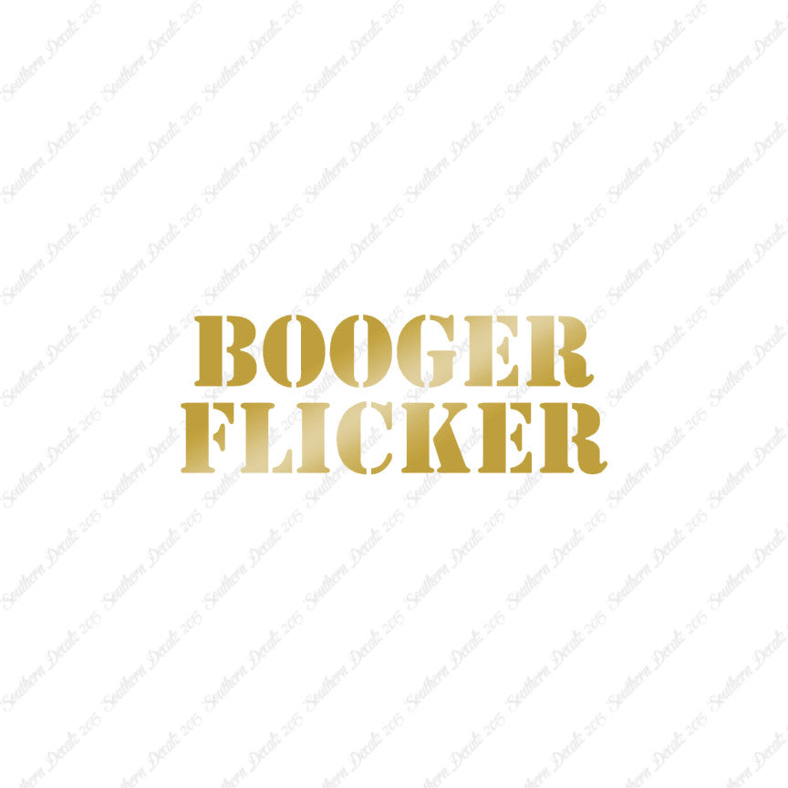 Booger Flicker