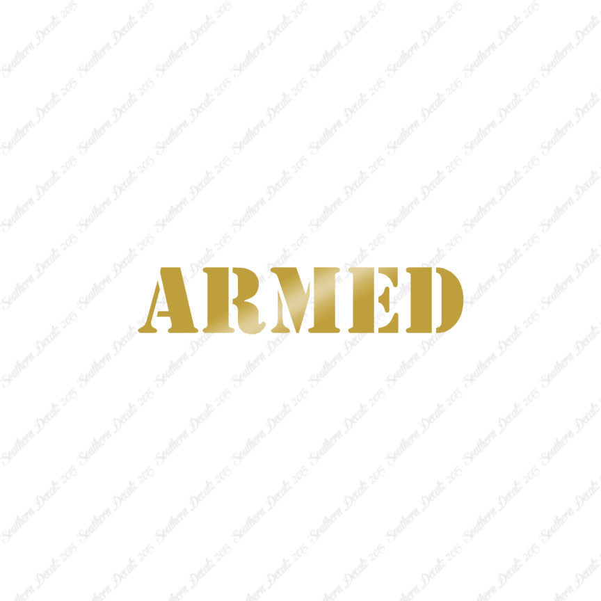 Armed