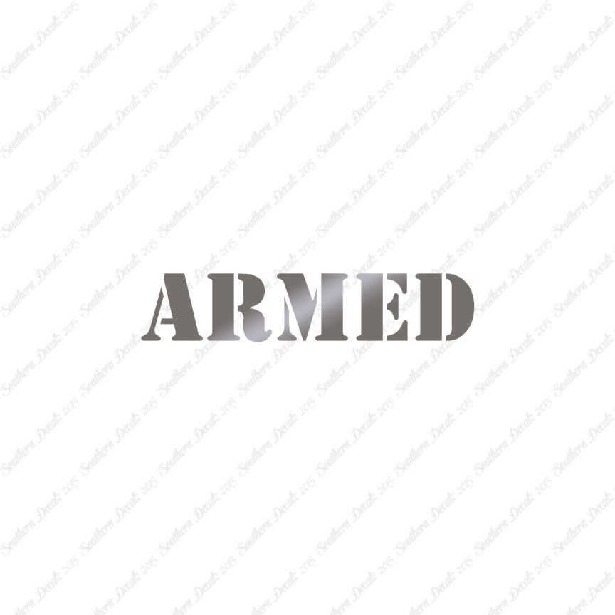 Armed