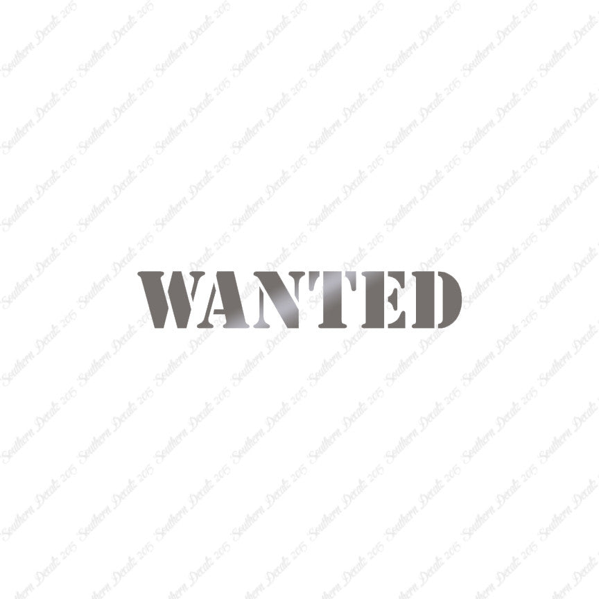 Wanted