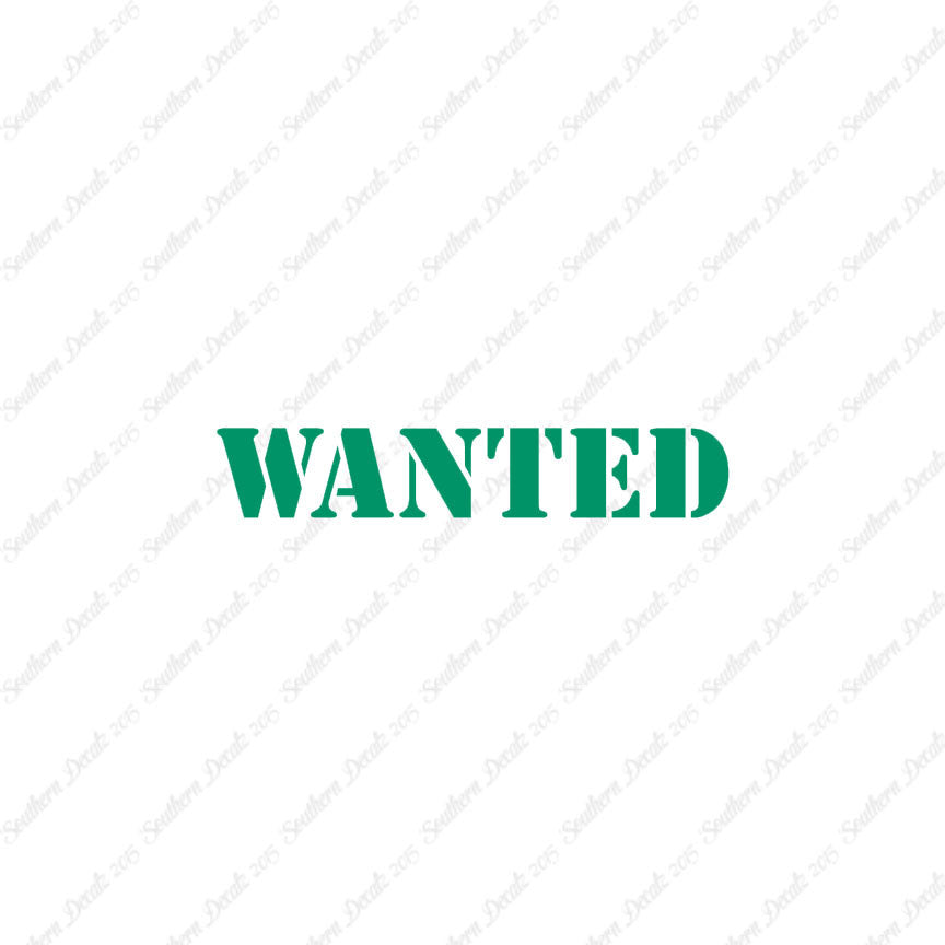 Wanted