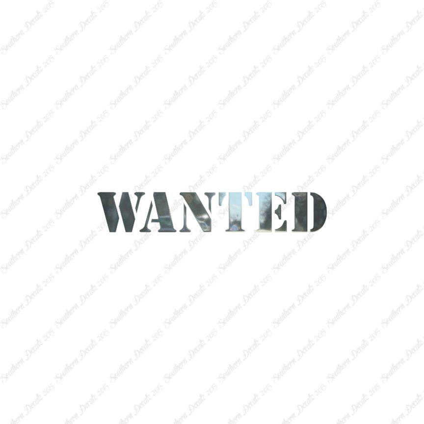 Wanted