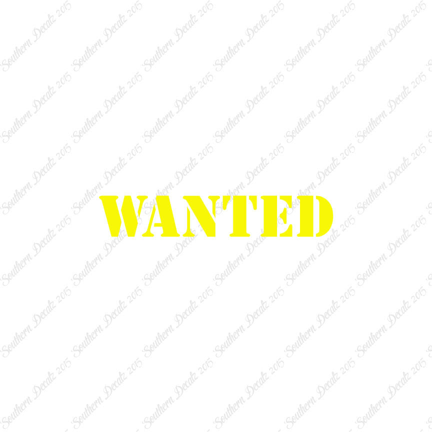 Wanted