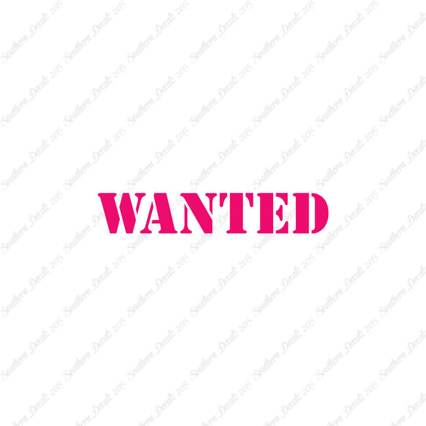 Wanted