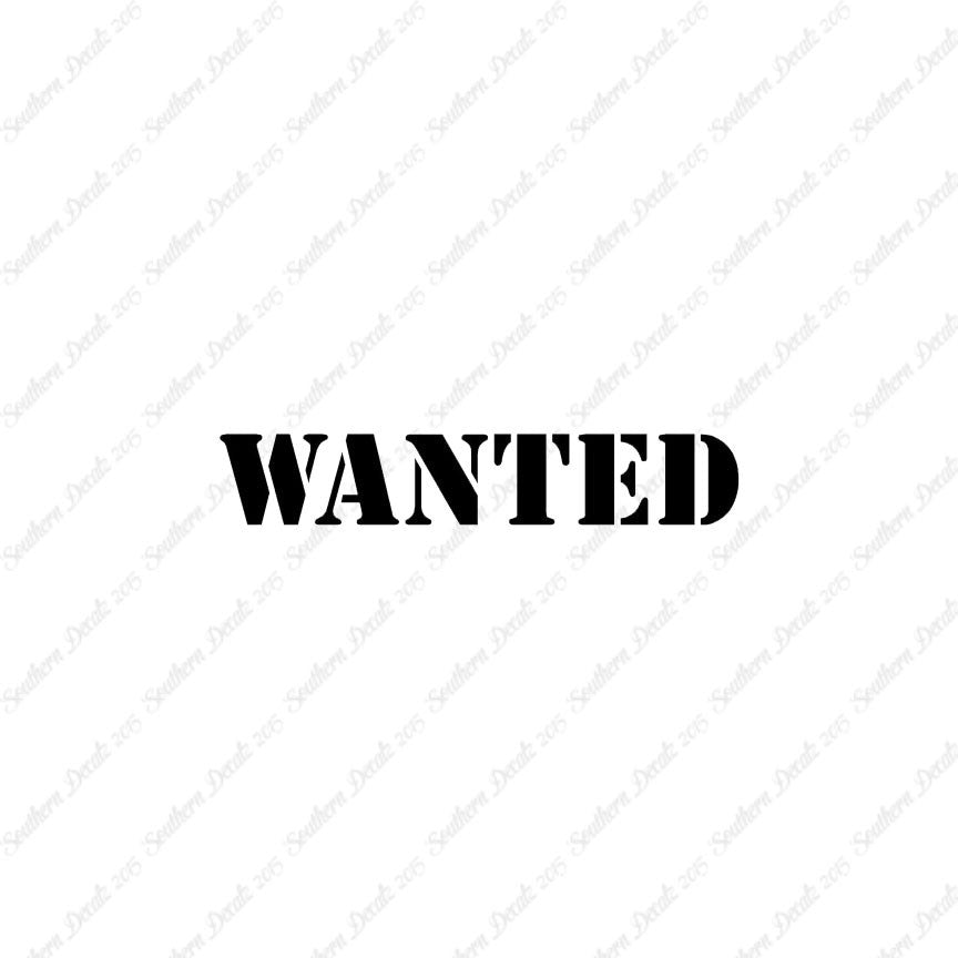 Wanted