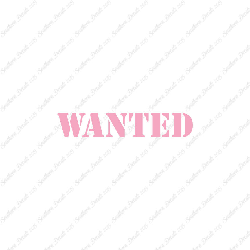 Wanted