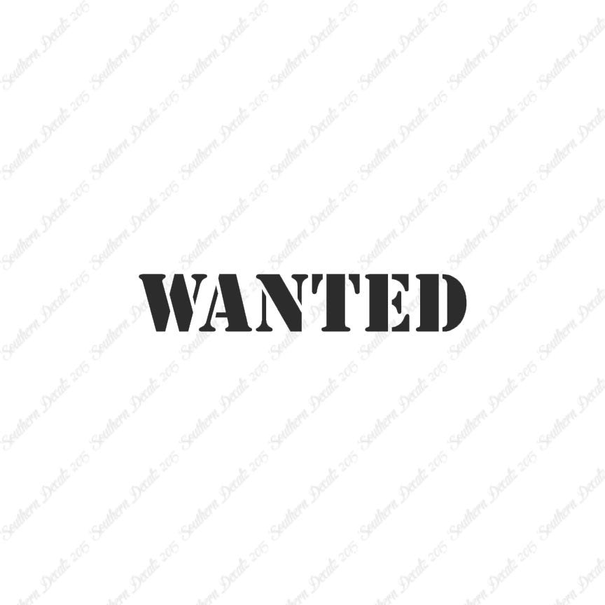 Wanted