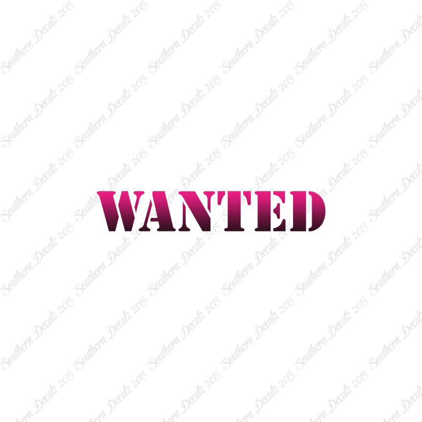 Wanted