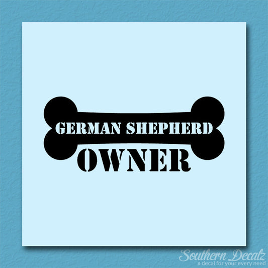 German Shepherd Dog Owner Bone