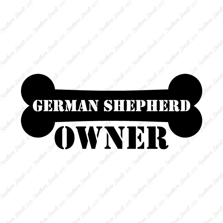 German Shepherd Dog Owner Bone