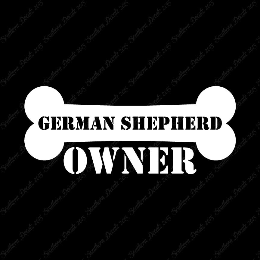 German Shepherd Dog Owner Bone