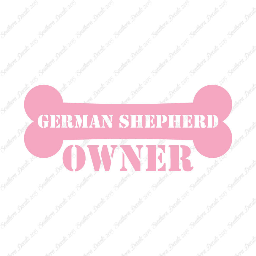 German Shepherd Dog Owner Bone