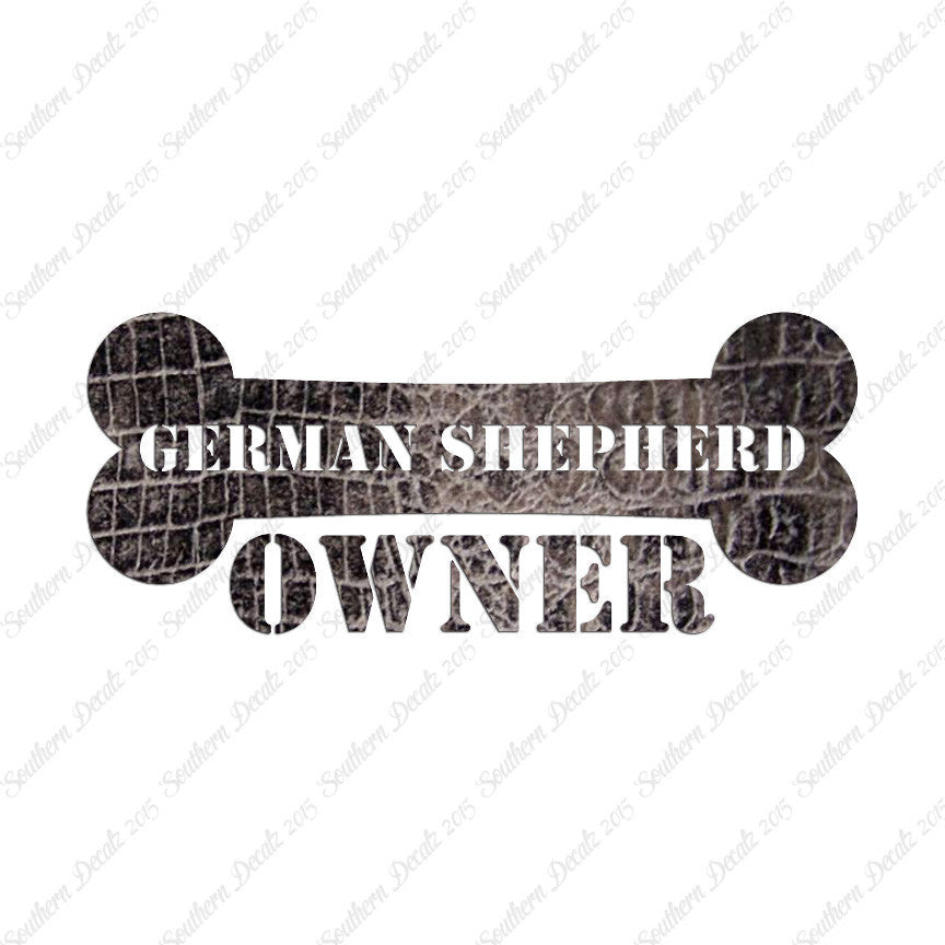German Shepherd Dog Owner Bone