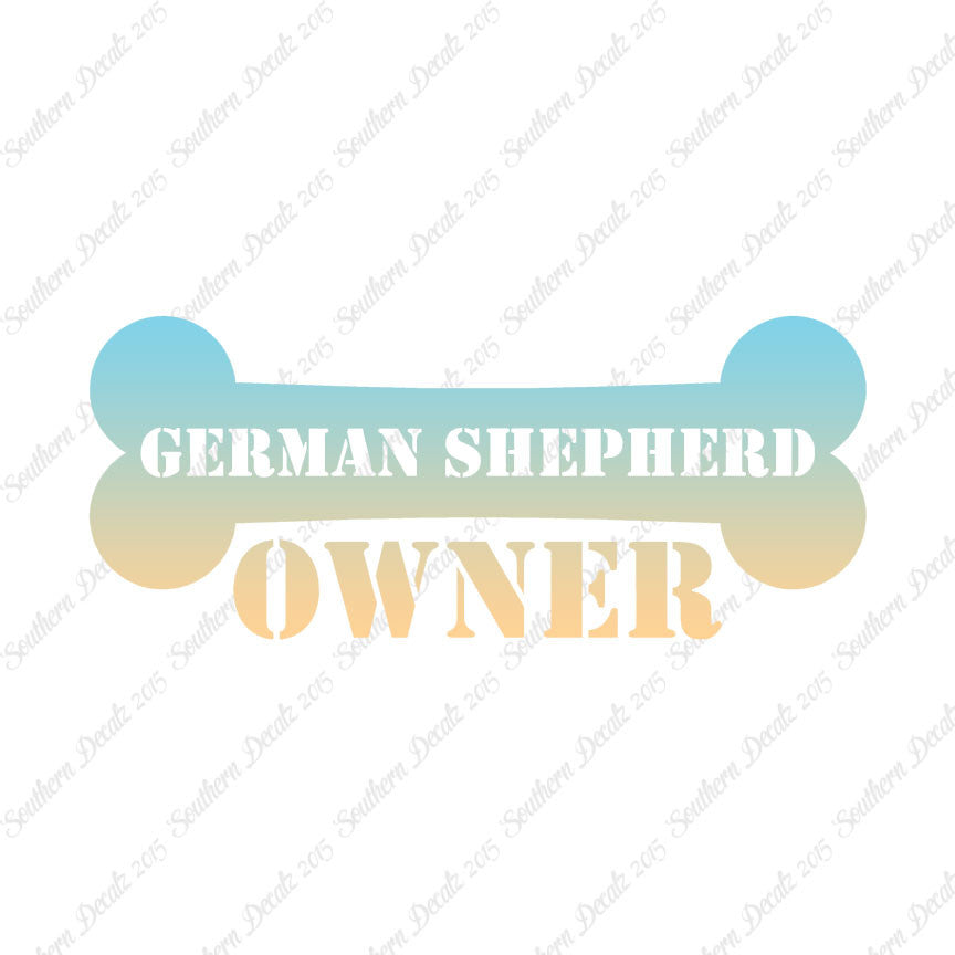 German Shepherd Dog Owner Bone