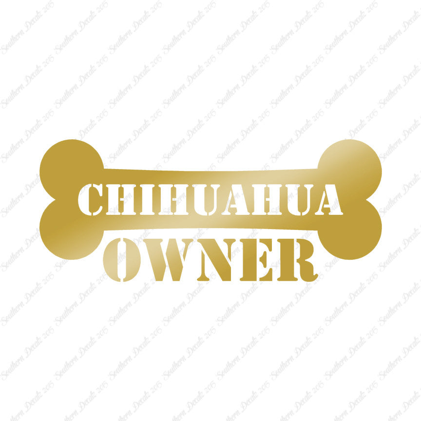 Chihuahua Dog Owner Bone