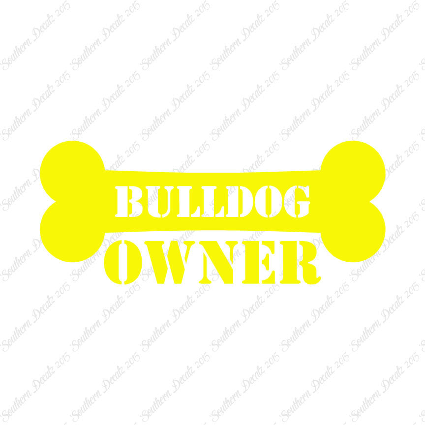Bulldog Dog Owner Bone