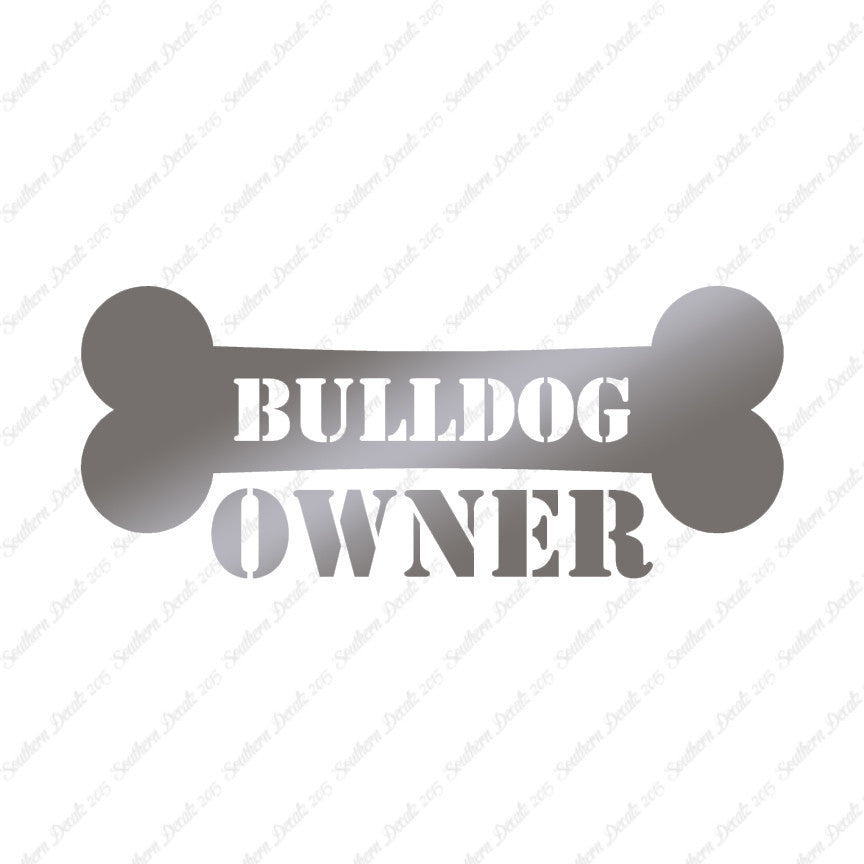 Bulldog Dog Owner Bone