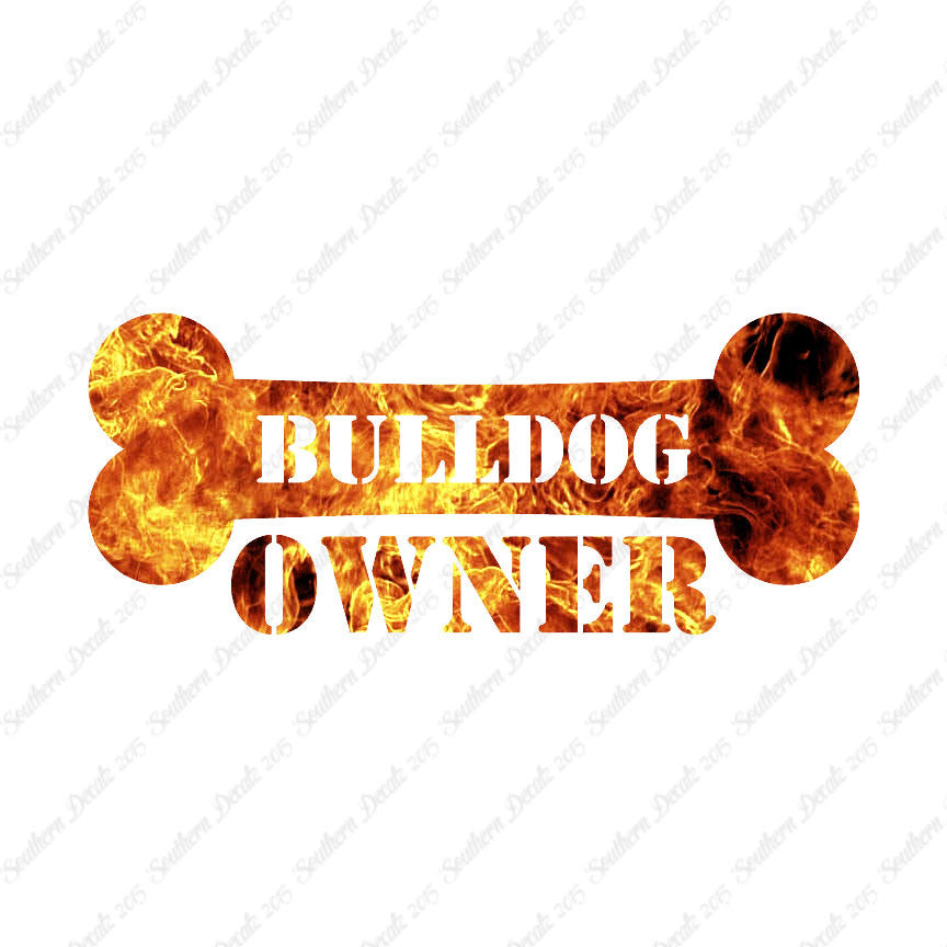 Bulldog Dog Owner Bone