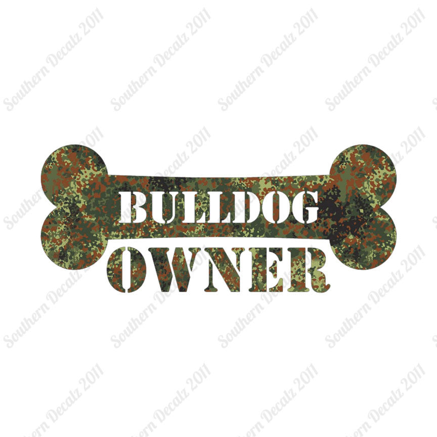 Bulldog Dog Owner Bone