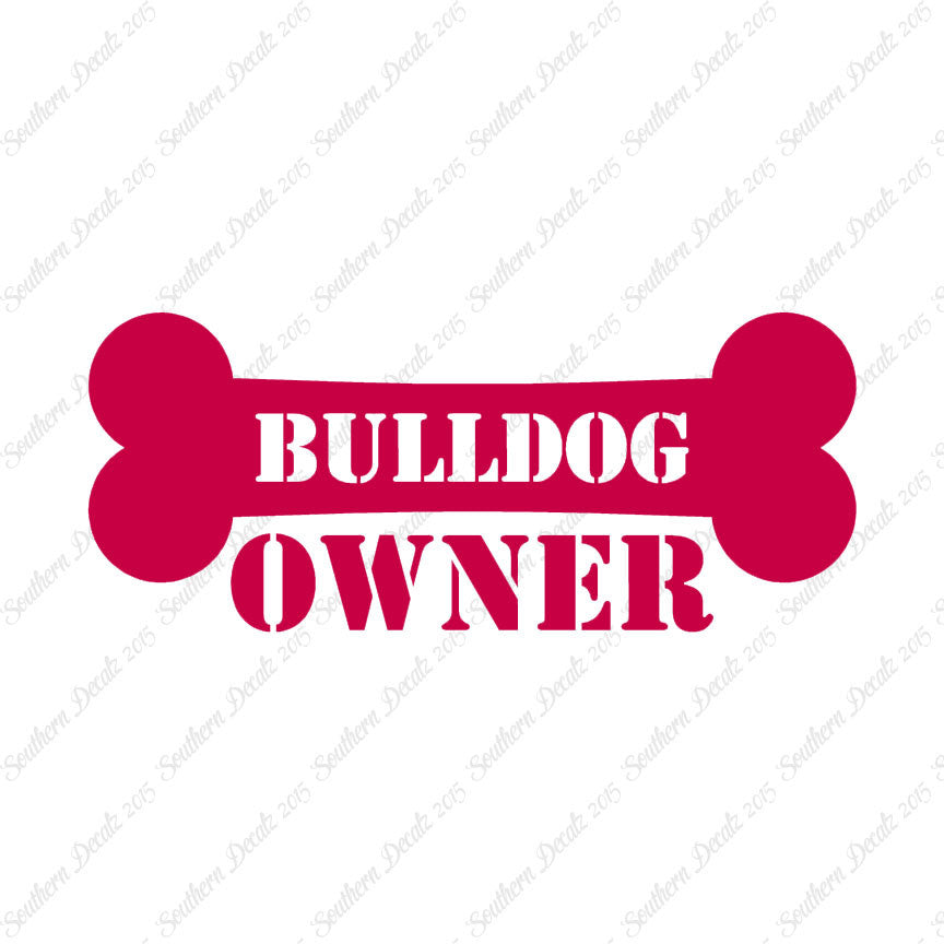 Bulldog Dog Owner Bone