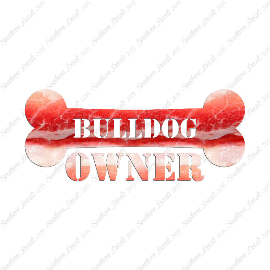 Bulldog Dog Owner Bone