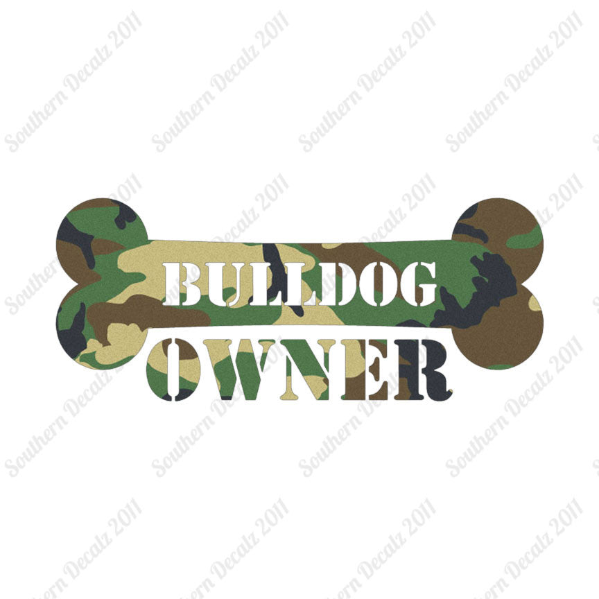 Bulldog Dog Owner Bone