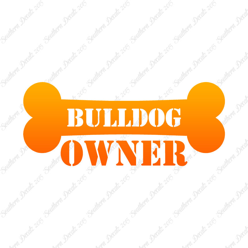 Bulldog Dog Owner Bone